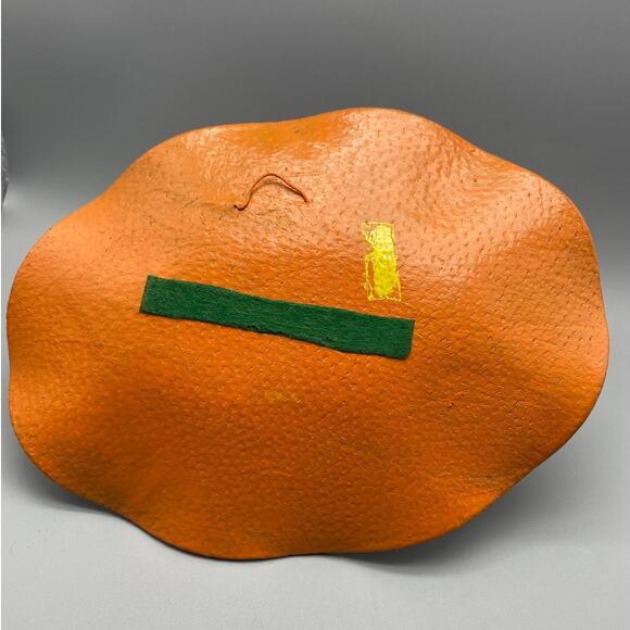 MCM Seetusee Mayfair Ruffled Decorative Bowl Glassware Pigskin‎ Back Canada - Picture 2 of 6